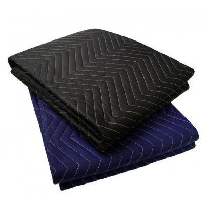 Wholesale Custom Woven Waterproof Polyester Furniture Protection Moving Blanket For Home