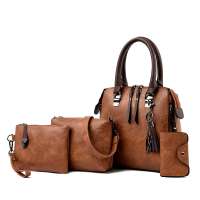 Women Vintage Style PU Leather 4*1 Bags